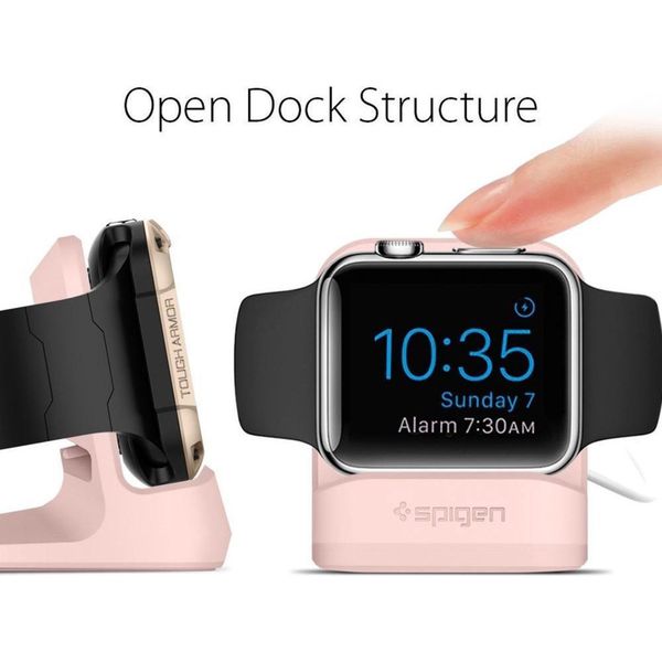 Spigen Apple Watch Night Stand - Rosa