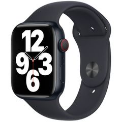 Apple Sport Armband für das  Apple Watch Series 1 t/m 11 / SE / Ultra (44/45/46/49 mm) - Größe XL - Midnight