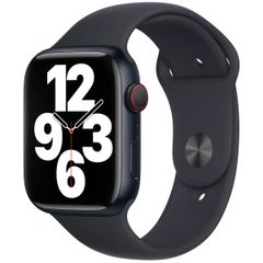 Apple Sport Band für Apple Watch Series 1 bis 10 / SE / Ultra (2) (44/45/46/49 mm) - Midnight - XL