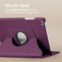 imoshion 360° drehbare Klapphülle Galaxy Tab S6 Lite / Tab S6 Lite (2022) / Tab S6 Lite (2024) - Violett