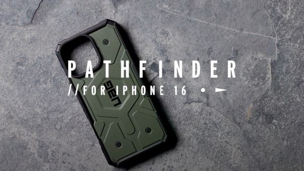 UAG Pathfinder Case MagSafe für das iPhone 16 - Black