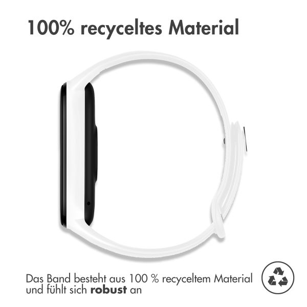 imoshion Silikonarmband für das Xiaomi Mi Band 5 / 6 - Weiß