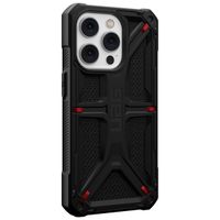 UAG Monarch Backcover für das iPhone 14 Pro - Kevlar Black