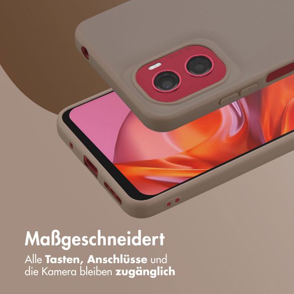 imoshion TPU Color Cover Motorola Moto G05 / E15 - Braun