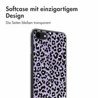 imoshion Design Hülle iPhone SE (2022 / 2020) / 8 / 7 - Leopard Lilac