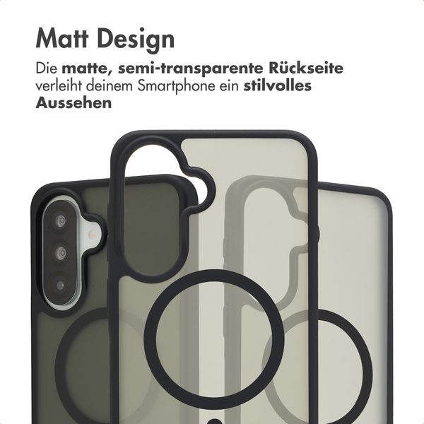 imoshion Color Guard Back Cover mit MagSafe Samsung Galaxy A37 (5G) - Schwarz