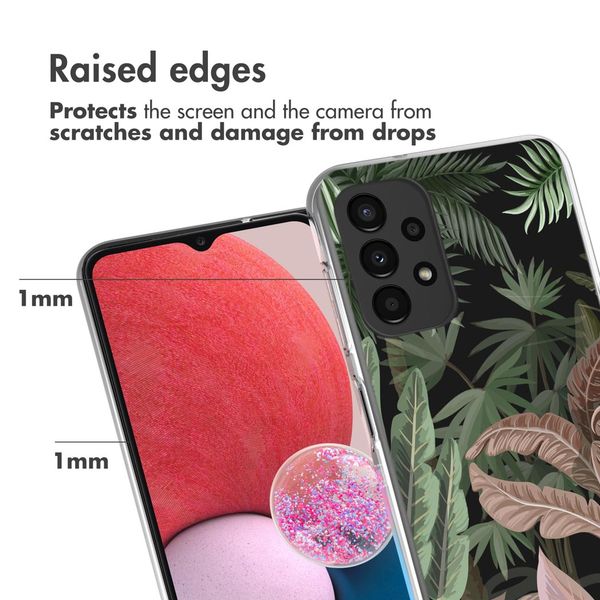 imoshion Design Hülle für das Samsung Galaxy A13 (4G) - Dark Jungle