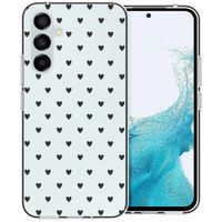 imoshion Design Hülle Samsung Galaxy A54 (5G) - Hearts All Over Black