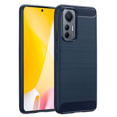 imoshion Brushed Back Cover Xiaomi 12 Lite - Dunkelblau