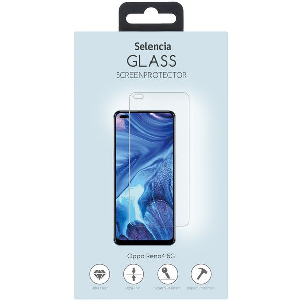 Selencia Screen Protector aus gehärtetem Glas Oppo Reno4 5G