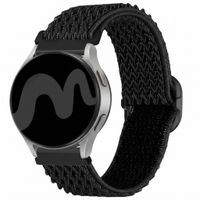 imoshion Elastisches Nylonarmband -   Universelle 20 mm Anschluss - Schwarz