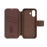 Decoded 2 in 1 Leather Klapphülle MagSafe Apple iPhone 17 - Chocolate Brown
