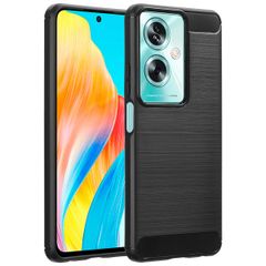 imoshion Brushed Back Cover Oppo A79 - Schwarz