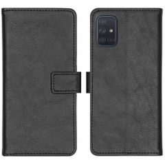 imoshion Luxuriöse Klapphülle Samsung Galaxy A71 - Schwarz