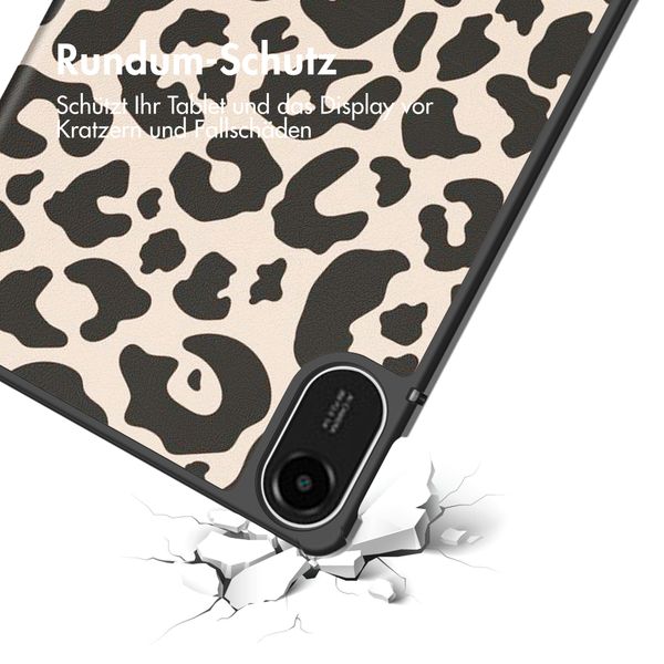 imoshion Design Trifold Klaphülle Xiaomi Redmi Pad 2 - Leopard