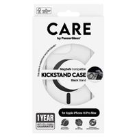 CARE by PanzerGlass Kickstand Case MagSafe für das iPhone 16 Pro Max - Schwarz