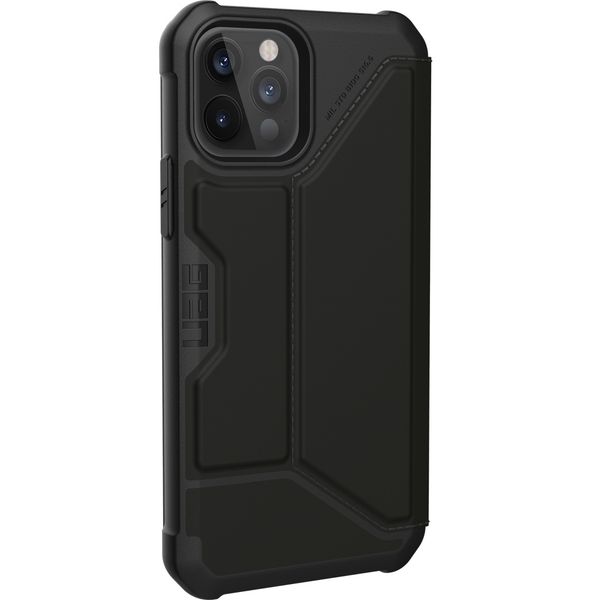 UAG Metropolis Klapphülle iPhone 12 (Pro) - Schwarz