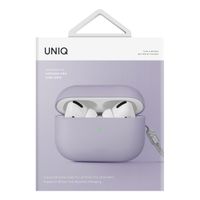 Uniq Lino Hybrid Liquid Silicone Case für Apple AirPods Pro 2 - Lilac Lavender