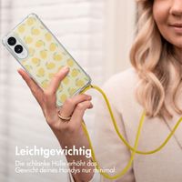 imoshion Design Hülle mit Band Samsung Galaxy S25 Edge - Citrus Dream