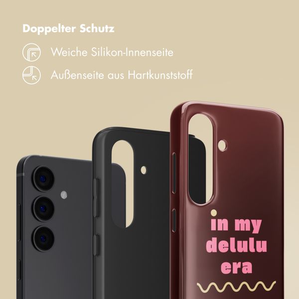 Selencia Vivid Back Cover Samsung Galaxy S24 - Delulu