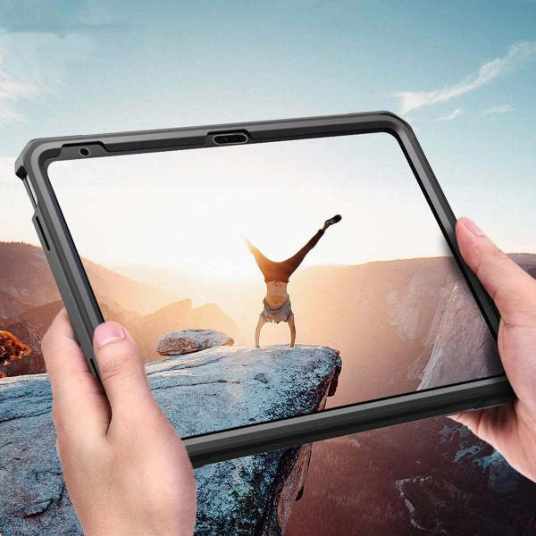 Accezz Robustes Back Case Apple iPad 11 (2025) 11 Zoll A16 / iPad 10 (2022) 10.9 Zoll - Schwarz