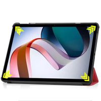 imoshion Trifold Klapphülle Xiaomi Redmi Pad - Rot