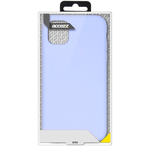 Accezz Liquid Silikoncase Samsung Galaxy A52(s) (5G/4G) - Violett