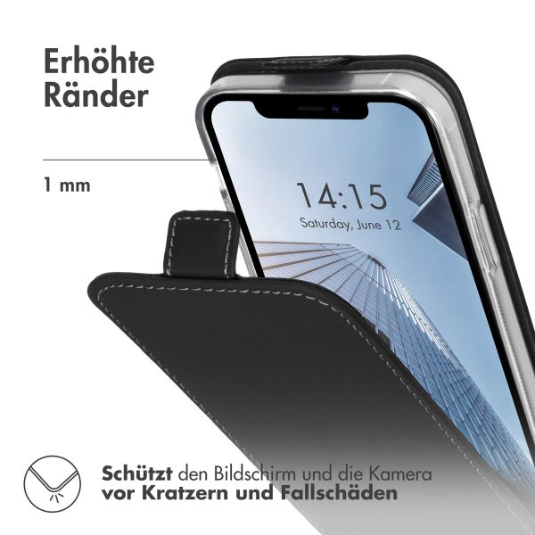 Accezz Flip Case Schwarz für das iPhone 12 (Pro)