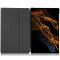 imoshion Trifold Klapphülle für das Samsung Galaxy Tab S8 Ultra - Schwarz