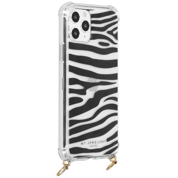 My Jewellery Design Soft Case Kordelhülle iPhone 11 Pro - Zebra