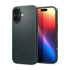 Spigen Thin Fit Backcover mit MagSafe Apple iPhone 17 - Abyss Green