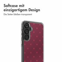 imoshion Design Hülle Samsung Galaxy A55 - Crush Check Coral Dust