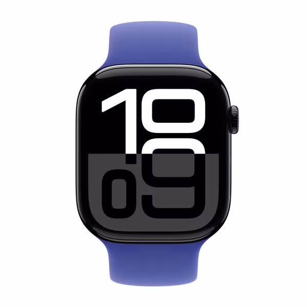 Apple Silikon Solo Loop für  Apple Watch | 38/40/41/42 mm - Größe 7 - Ultramarine