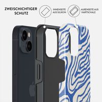 Burga Tough Back Cover für das Apple iPhone 14 - Seven Seas