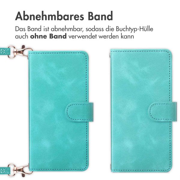 imoshion Klapphülle mit Kordel Samsung Galaxy S22 - Türkis