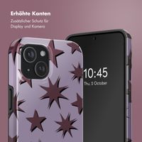 Selencia Vivid Rückabdeckung mit MagSafe Apple iPhone 15 - Stars Plum Lilac