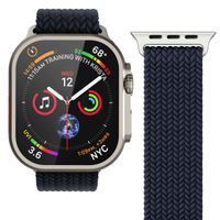 Vonmählen Woven Loop Armband für deine Apple Watch | 44/45/46/49 mm - Navy