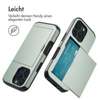 imoshion Backcover mit Kartenfach Apple iPhone 16 Pro - Grün