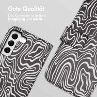imoshion Design Klapphülle Samsung Galaxy S22 - Black And White