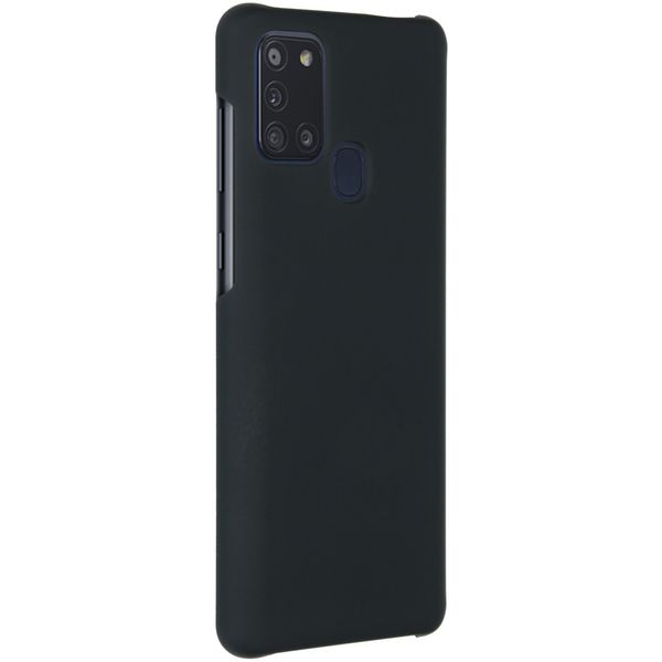 Unifarbene Hardcase-Hülle Samsung Galaxy A21s - Schwarz