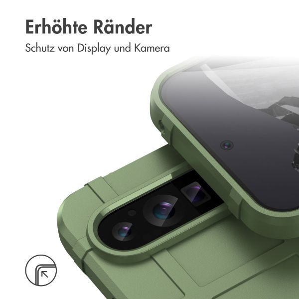 imoshion Rugged Shield Backcover Google Pixel 9 Pro XL - Dunkelgrün