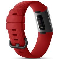 imoshion Silikonband für die Fitbit Charge 3 / 4 - Rot