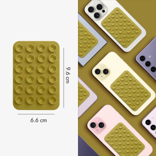 Selencia MagSafe-Saugnapf-Handyhalterung - Olive Dust