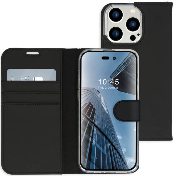 Accezz Wallet TPU Klapphülle Apple iPhone 14 Pro Max - Schwarz