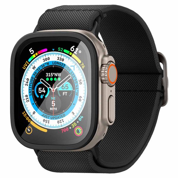 Spigen Glas.tR Slim Pro Displayschutzfolie für das Apple Watch Ultra 1 / 2 - 49 mm - Schwarz