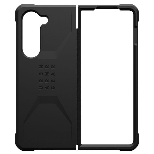 UAG Civilian Backcover für das Samsung Galaxy Z Fold 5 - Schwarz