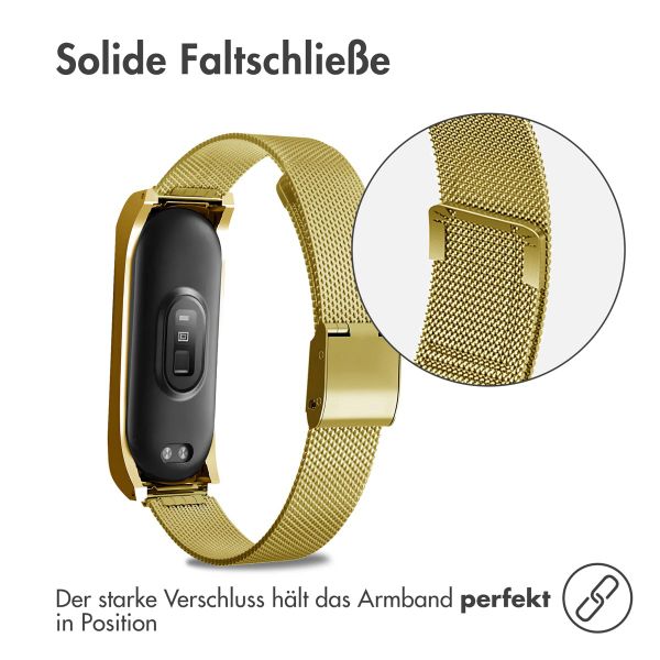 imoshion Mailändische armband für das Xiaomi Mi Band 7 - Gold