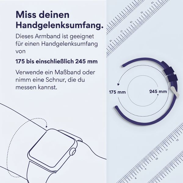 imoshion QuickFit® Nylon Armband -   Garmin 20 mm Anschluss - Größe L/XL - Grün