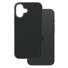 CARE by PanzerGlass Fashion Back Cover MagSafe für das iPhone 16 Plus - Schwarz