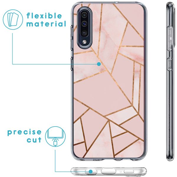 imoshion Design Hülle für das Samsung Galaxy A50 / A30s - Pink Graphic